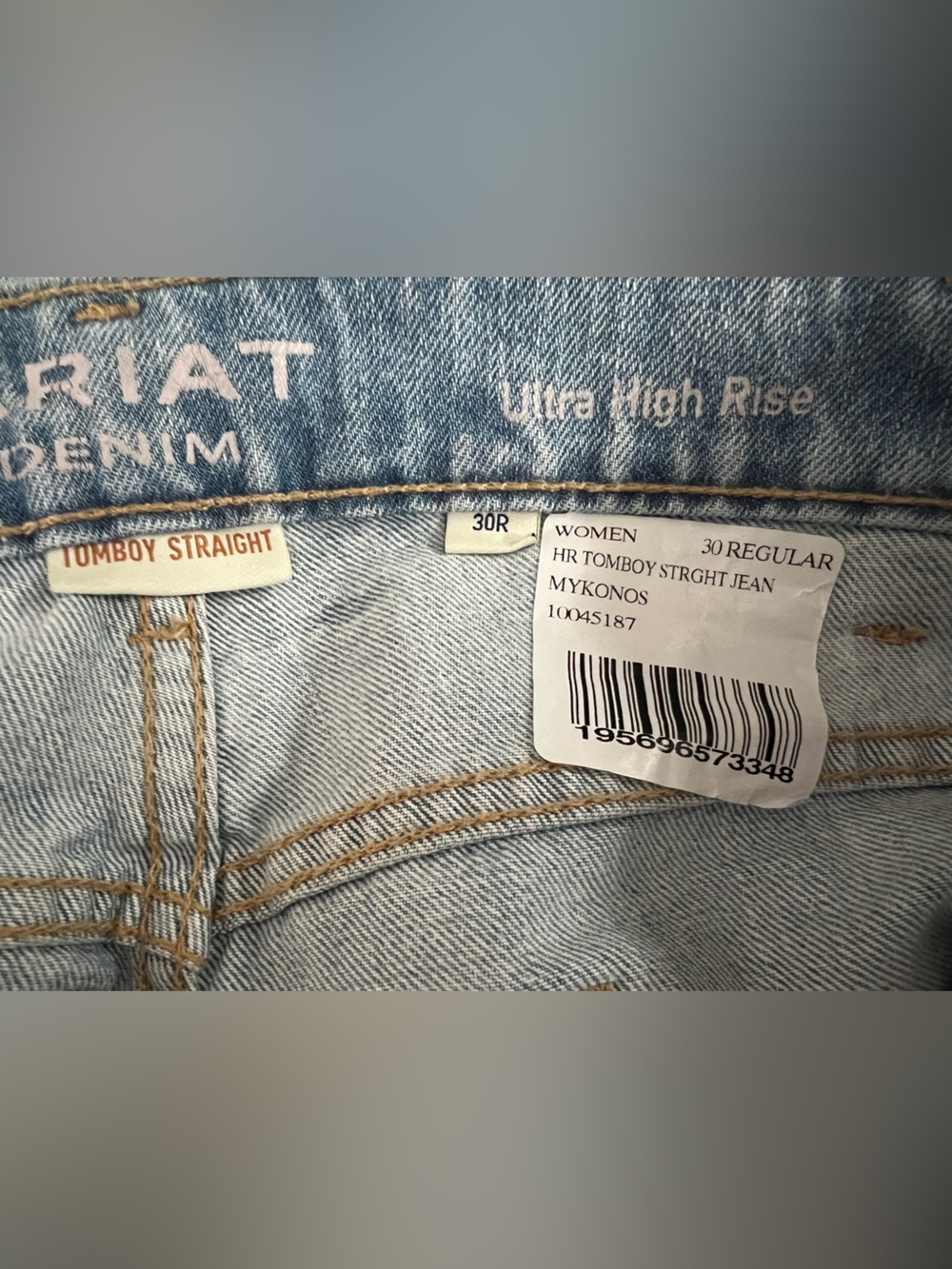 ARIAT Women’s Tomboy Straight Ultra High Rise 30R - Picture 15 of 16